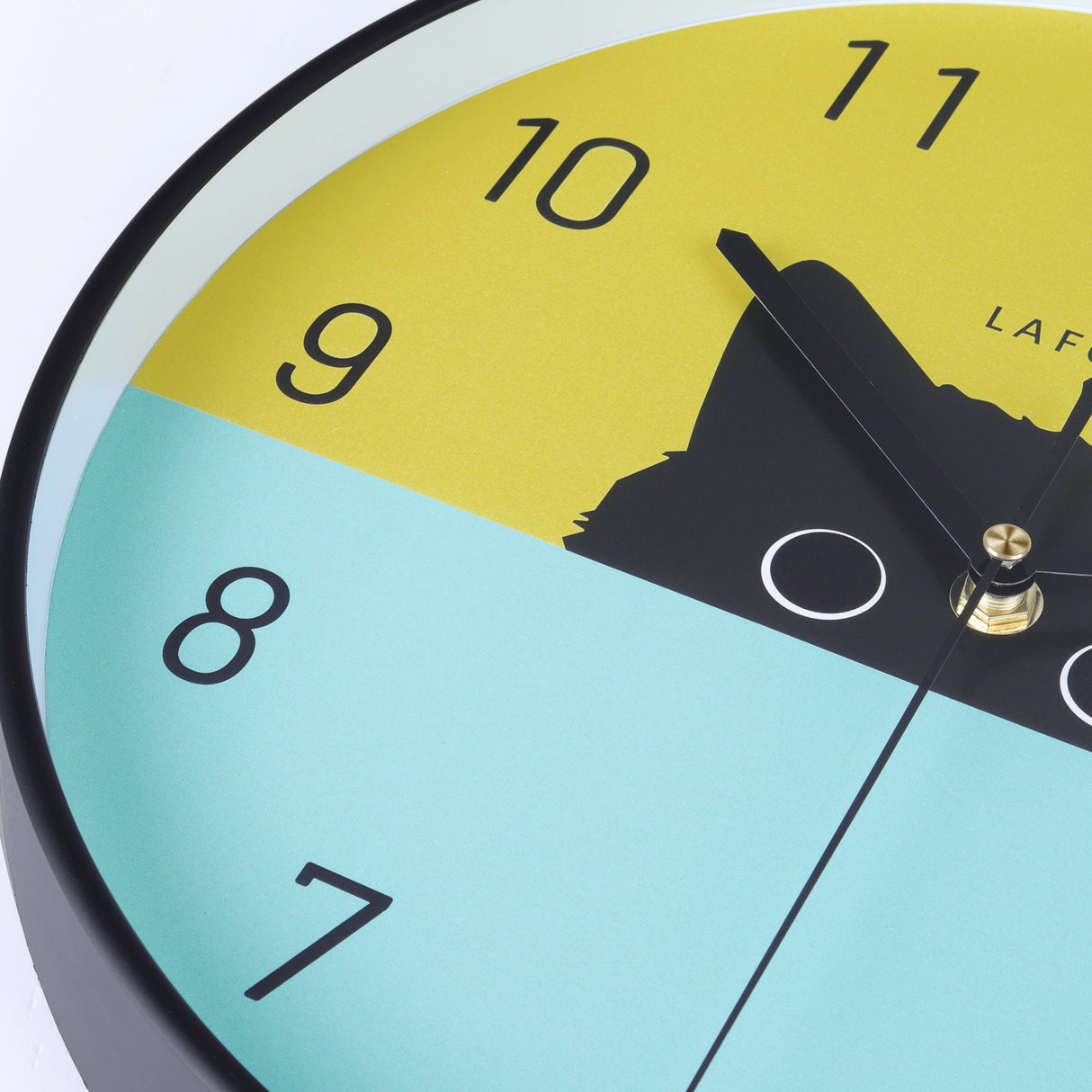 Kids Black Cat Wall Clock