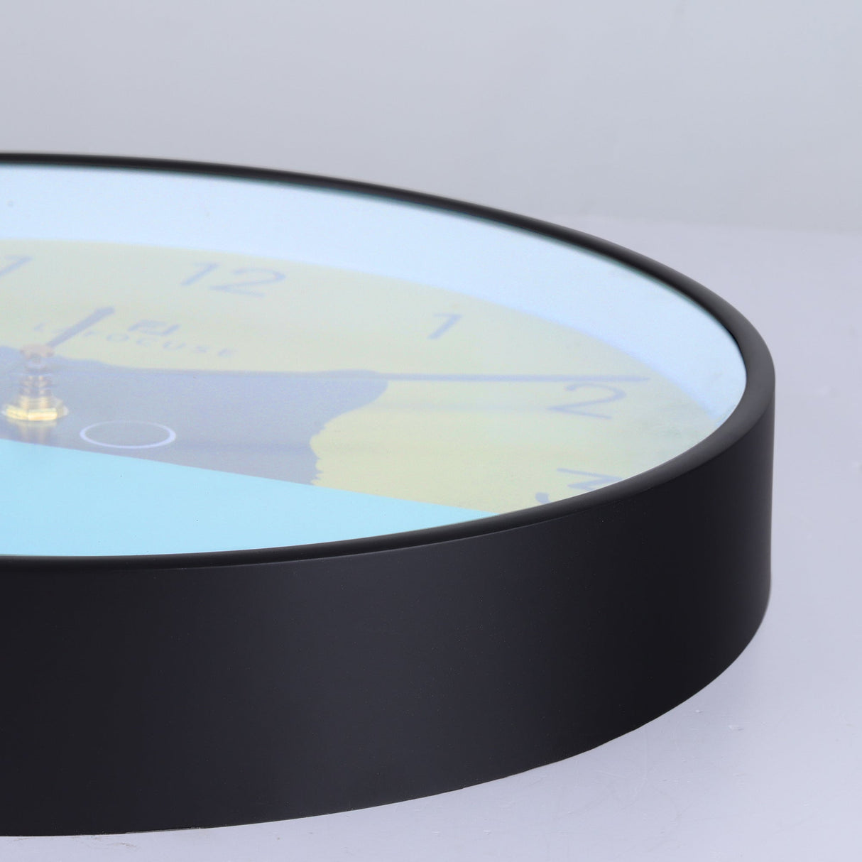 Kids Black Cat Wall Clock