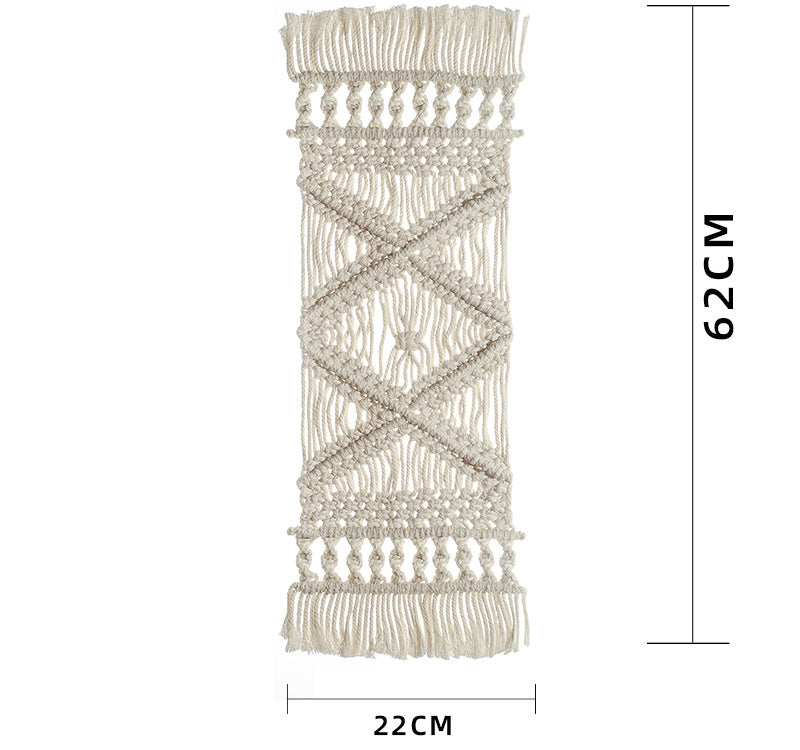 Bohemia Woven Cotton Linen Tassel Placemat Home Decor