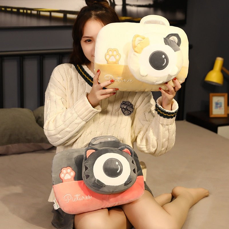 Aesthetic Camera Pillow