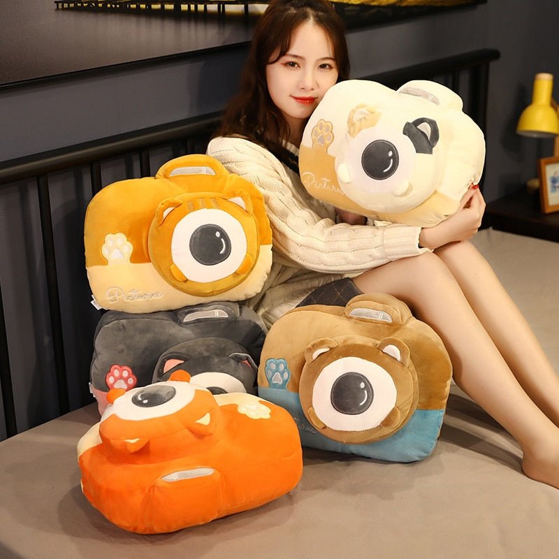 Aesthetic Camera Pillow