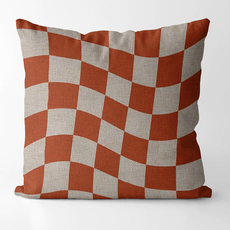 Aesthetic Colorful Checkerboard Pillow Case
