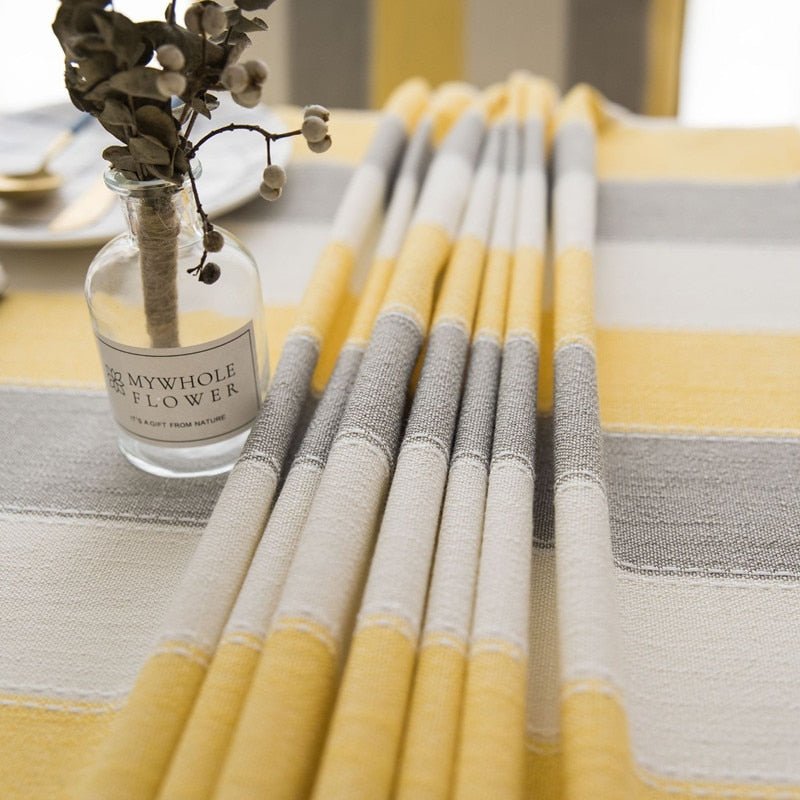 Aesthetic Minimalist Coffee Tablecloth