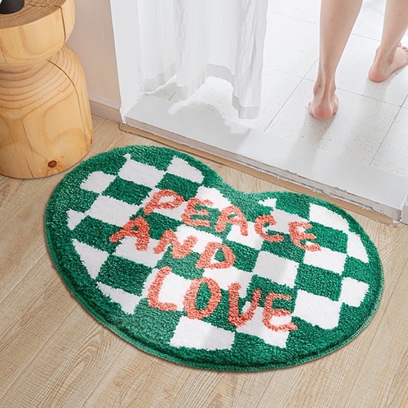 Checkered Nice Day Bathroom Rug