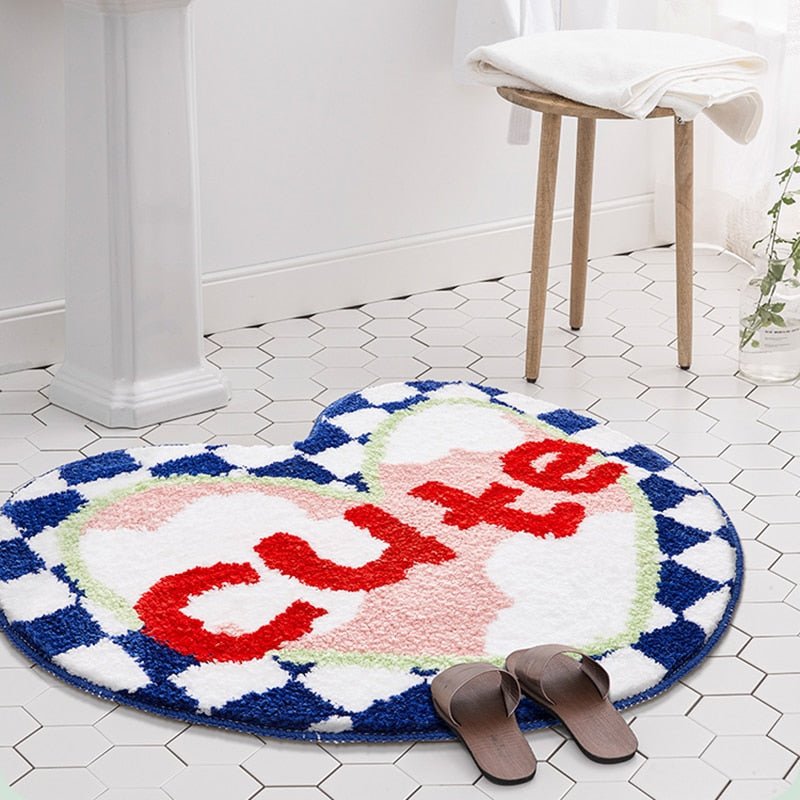 Checkered Nice Day Bathroom Rug