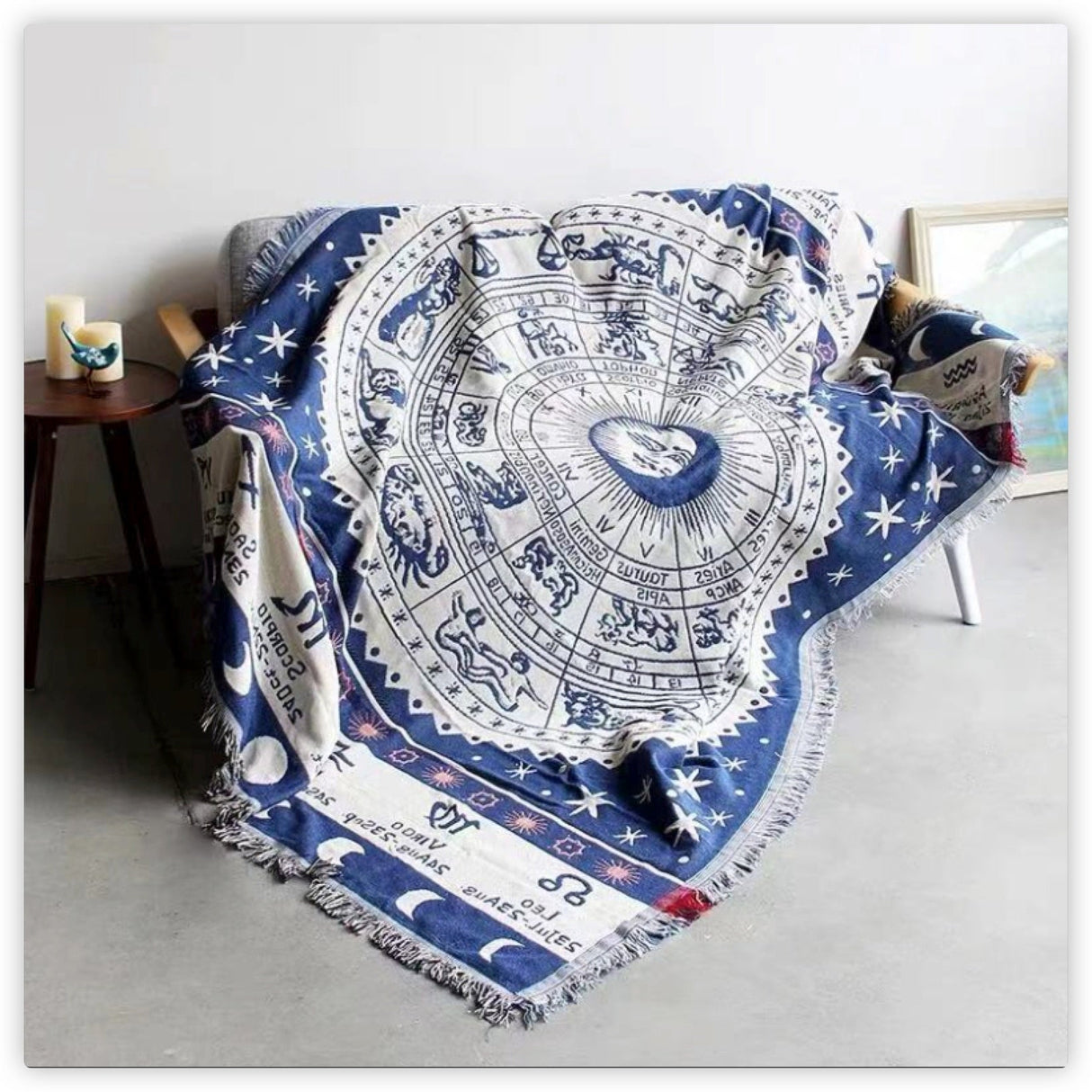 Aesthetic Night Sun Blanket