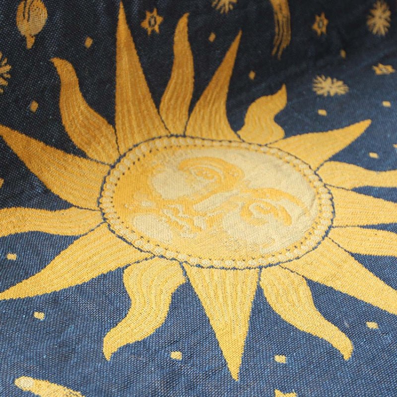Aesthetic Night Sun Blanket