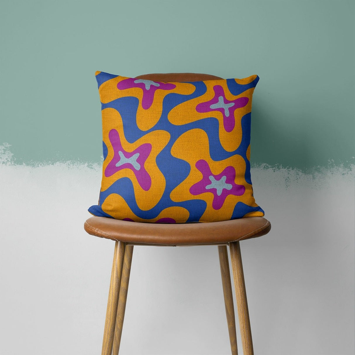 Aesthetic Psychedelic Pattern Pillow Case