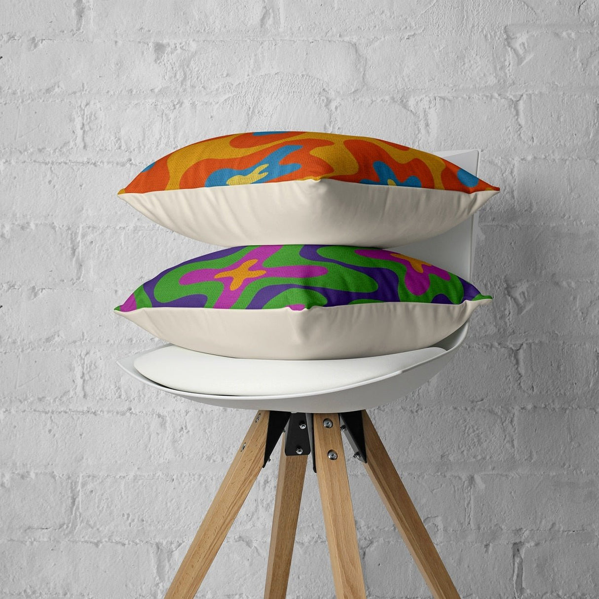 Aesthetic Psychedelic Pattern Pillow Case