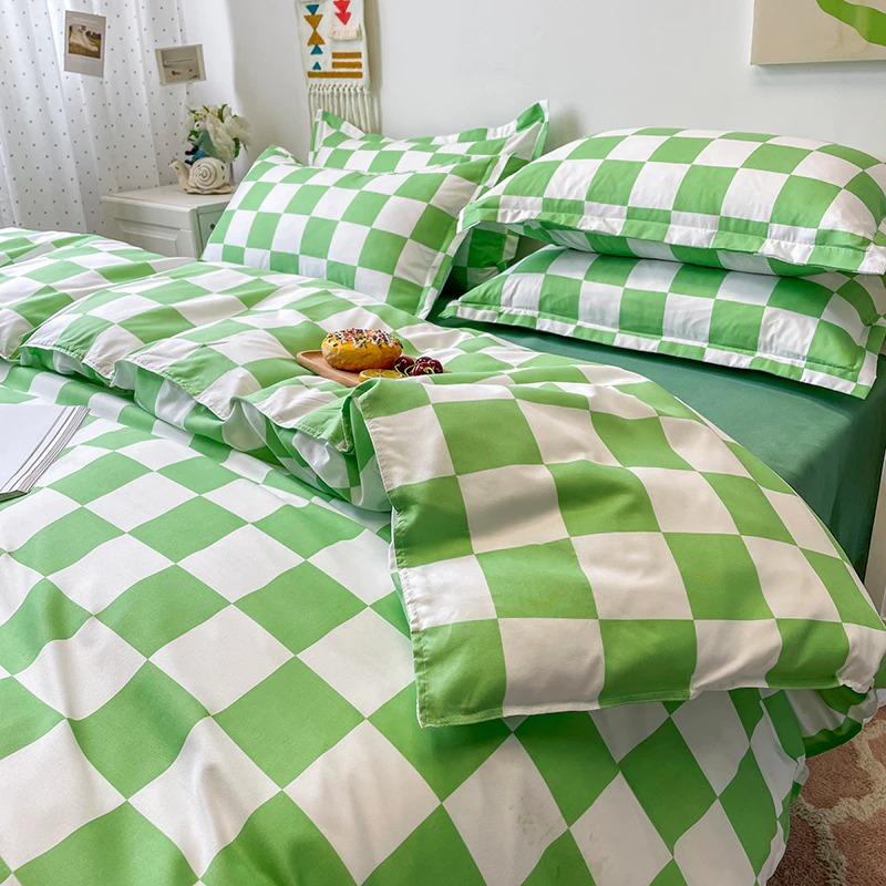 Checkered Bedding Set