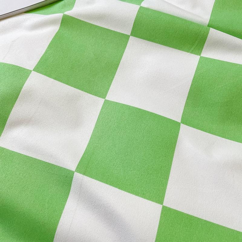 Checkered Bedding Set