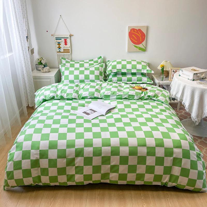 Checkered Bedding Set