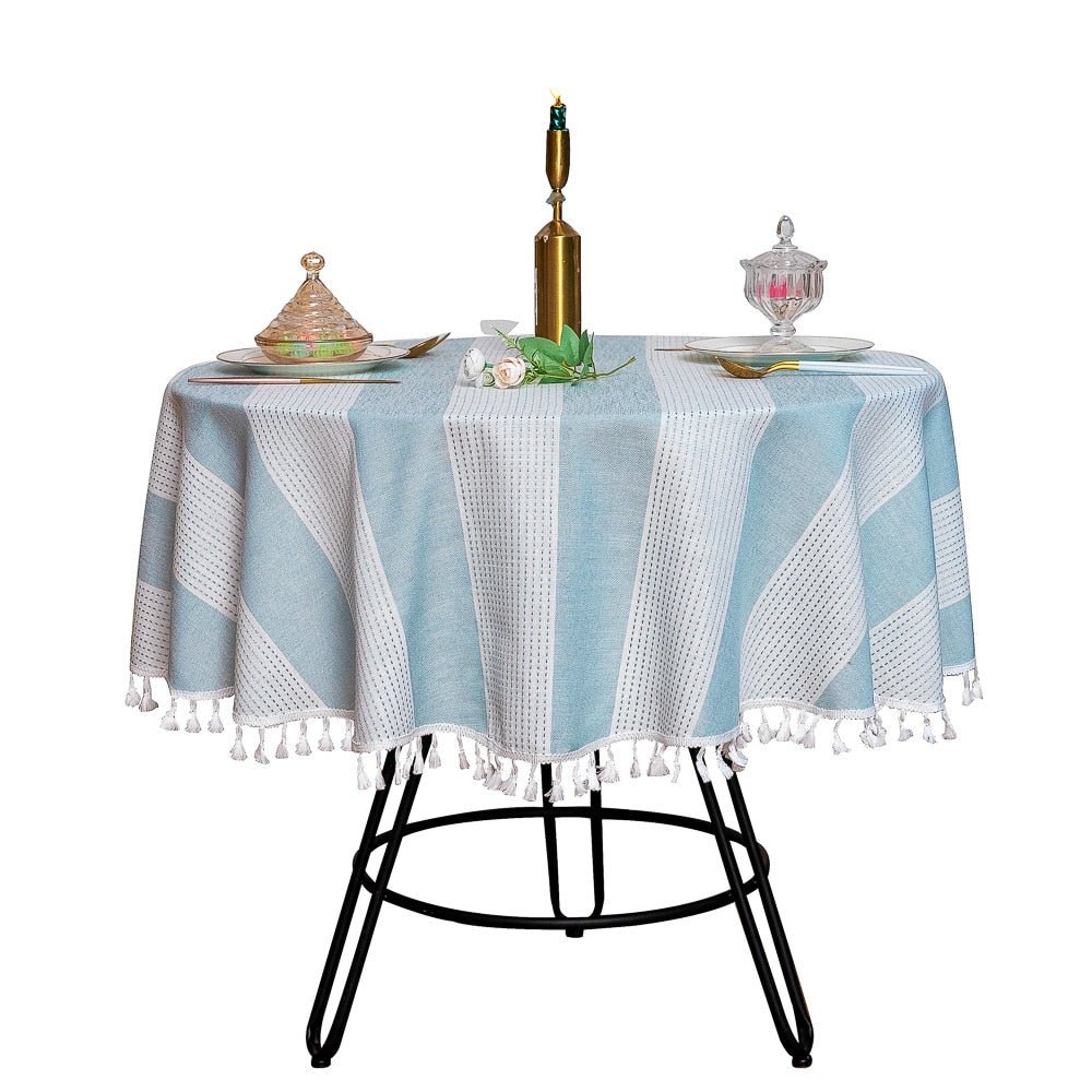 Aesthetic Round Banquet Tablecloth