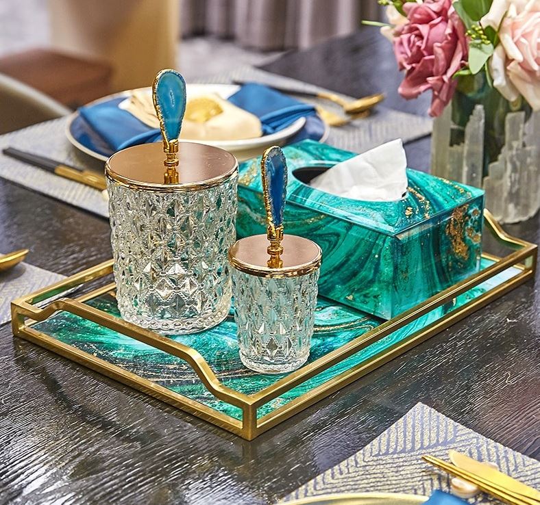 Allison Agate Candy Jar