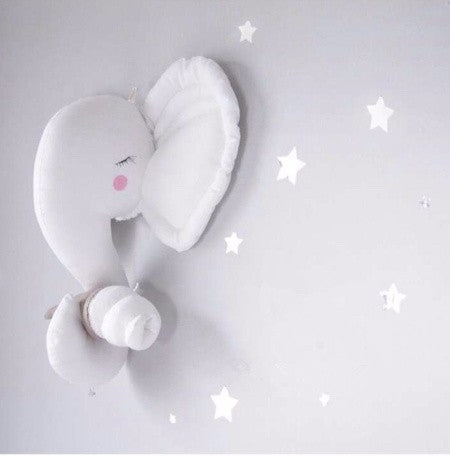 Elephant Hanging Head Plush Soft Toy Nursery Baby Kids Decor