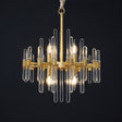 antique brass chandelier