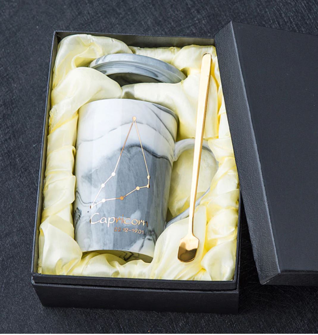 Aurora Constellation Mug and Spoon Set