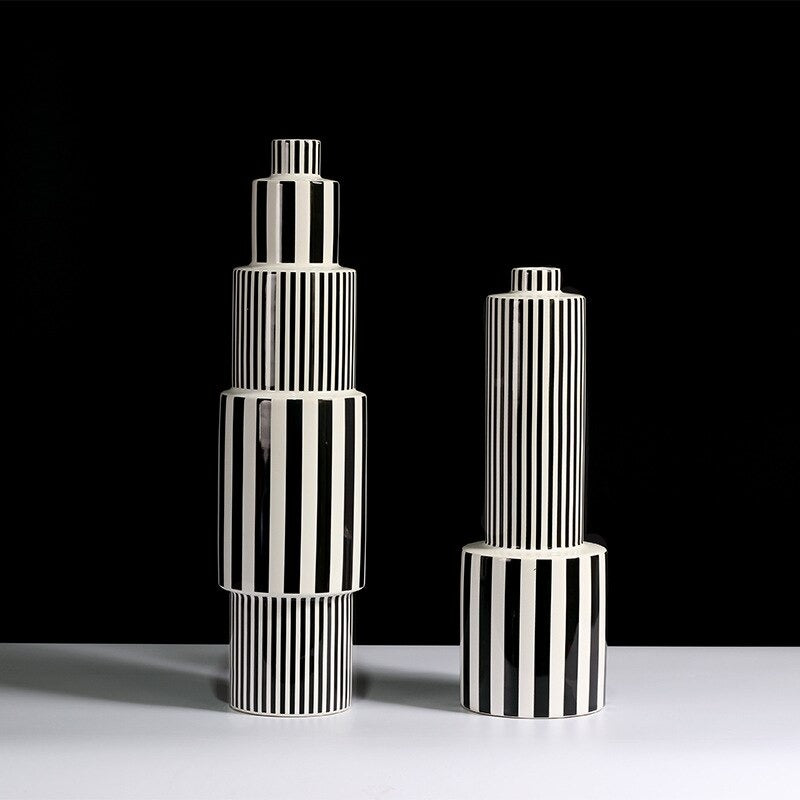 Bentali Black and White Ceramic Collection