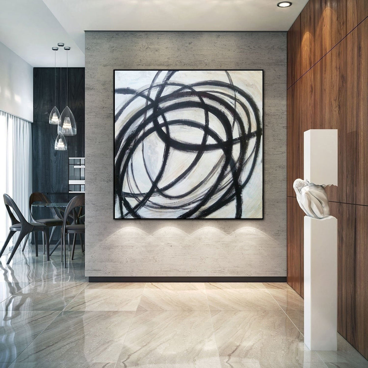 Boldness Hand Painted Canvas