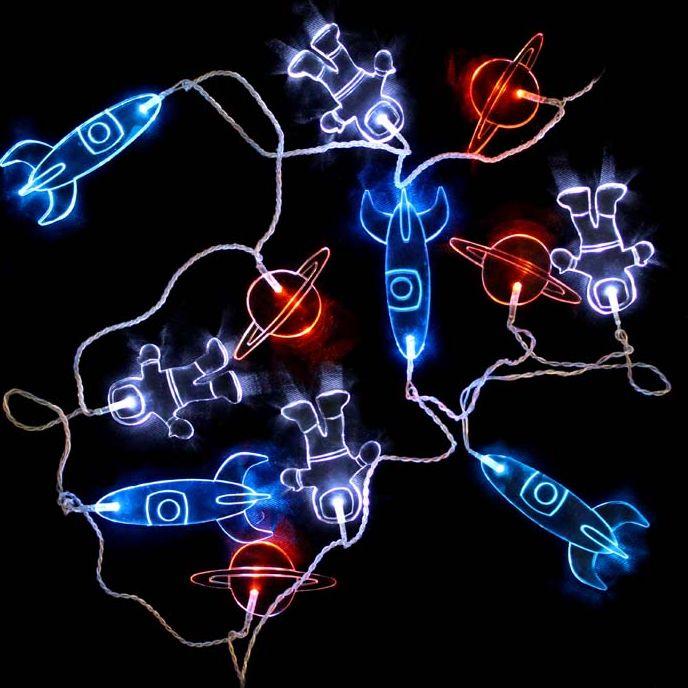 Space String | Night Light for Kids Rooms