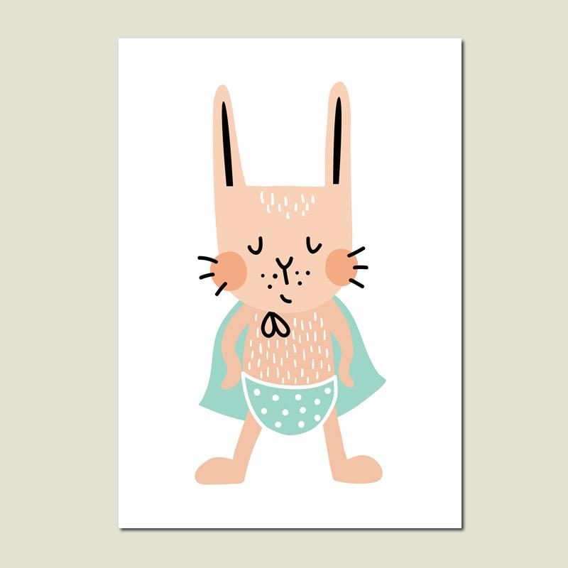 Kids Hero Boys Gifts Wall Art Canvas Decorative Pictures Poster Print Wall Art Room Kids Decor