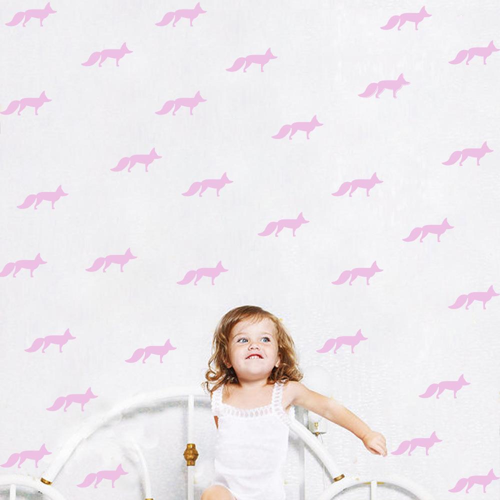 Fox Wall Decals Wall Stickers for Kids Rooms