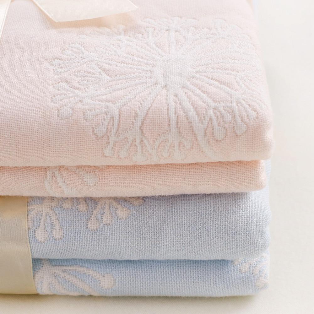 Six Layer Blanket Crib Nursery Room Soft Embroidery Pattern for Newborn & Baby Kids Decor Gift