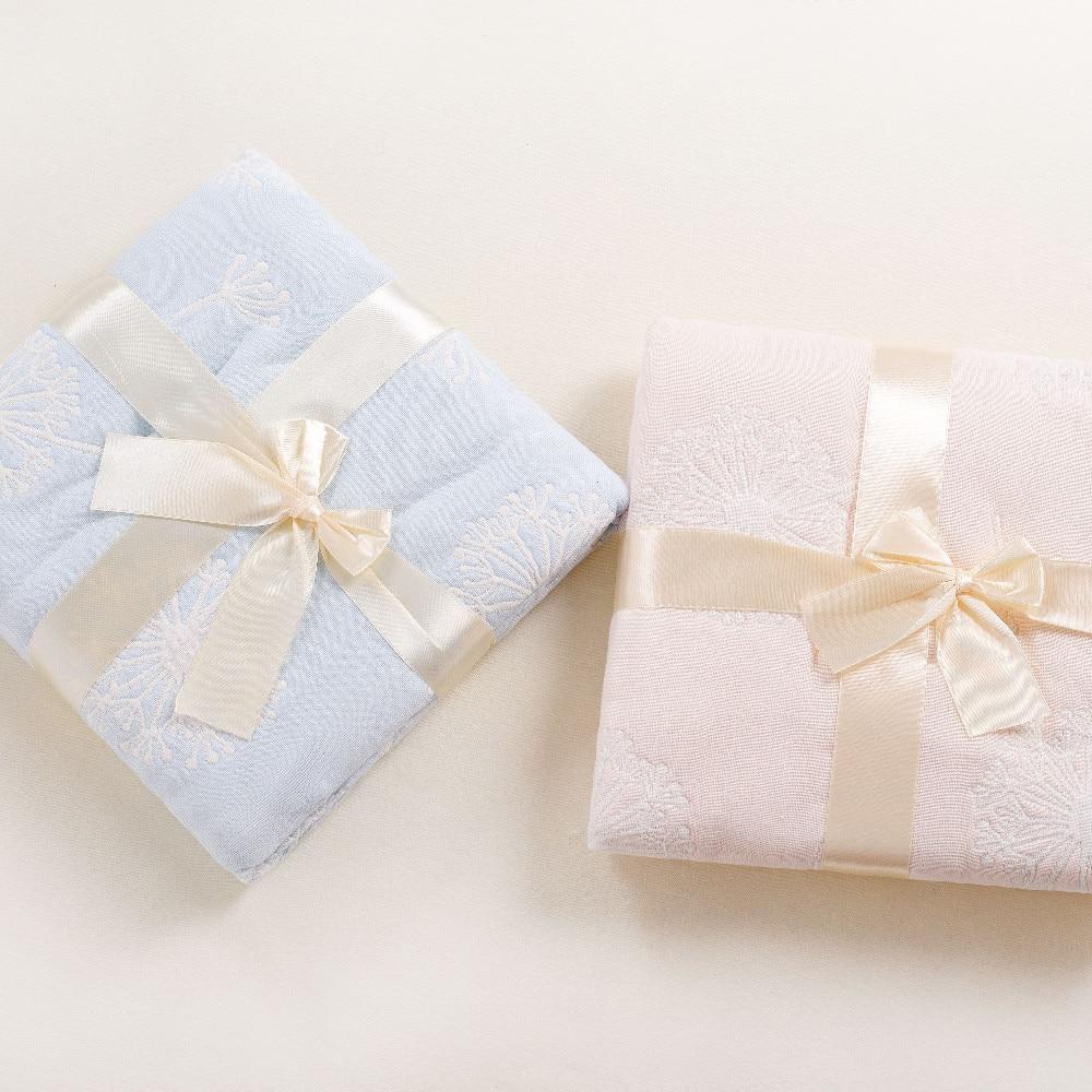Six Layer Blanket Crib Nursery Room Soft Embroidery Pattern for Newborn & Baby Kids Decor Gift