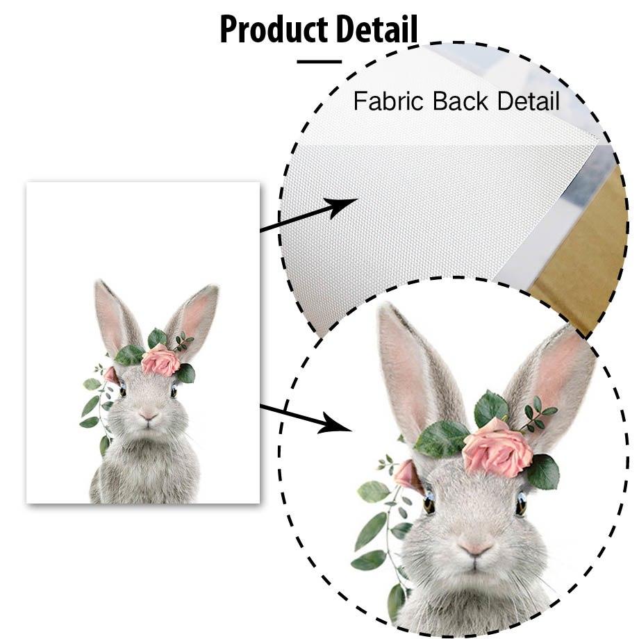 Kids Animals Gifts Wall Art Canvas Decorative Pictures Poster Print Wall Art Room Kids Decor