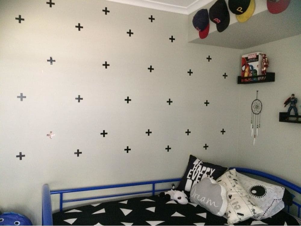 '+ Plus + Cross + Wall Decals Wall Stickers for Kids Rooms