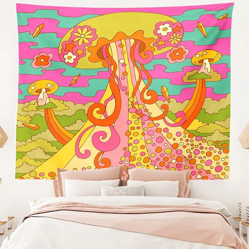 Boosting Indie Mushroom Tapestry