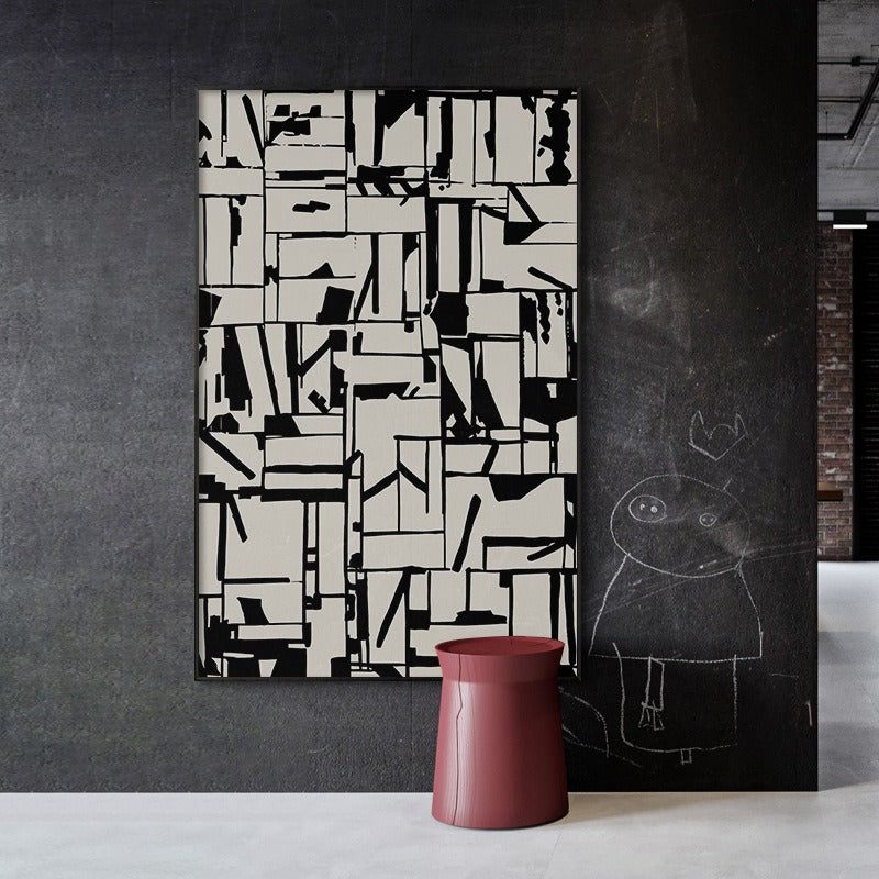 Broken Modern Canvas Print