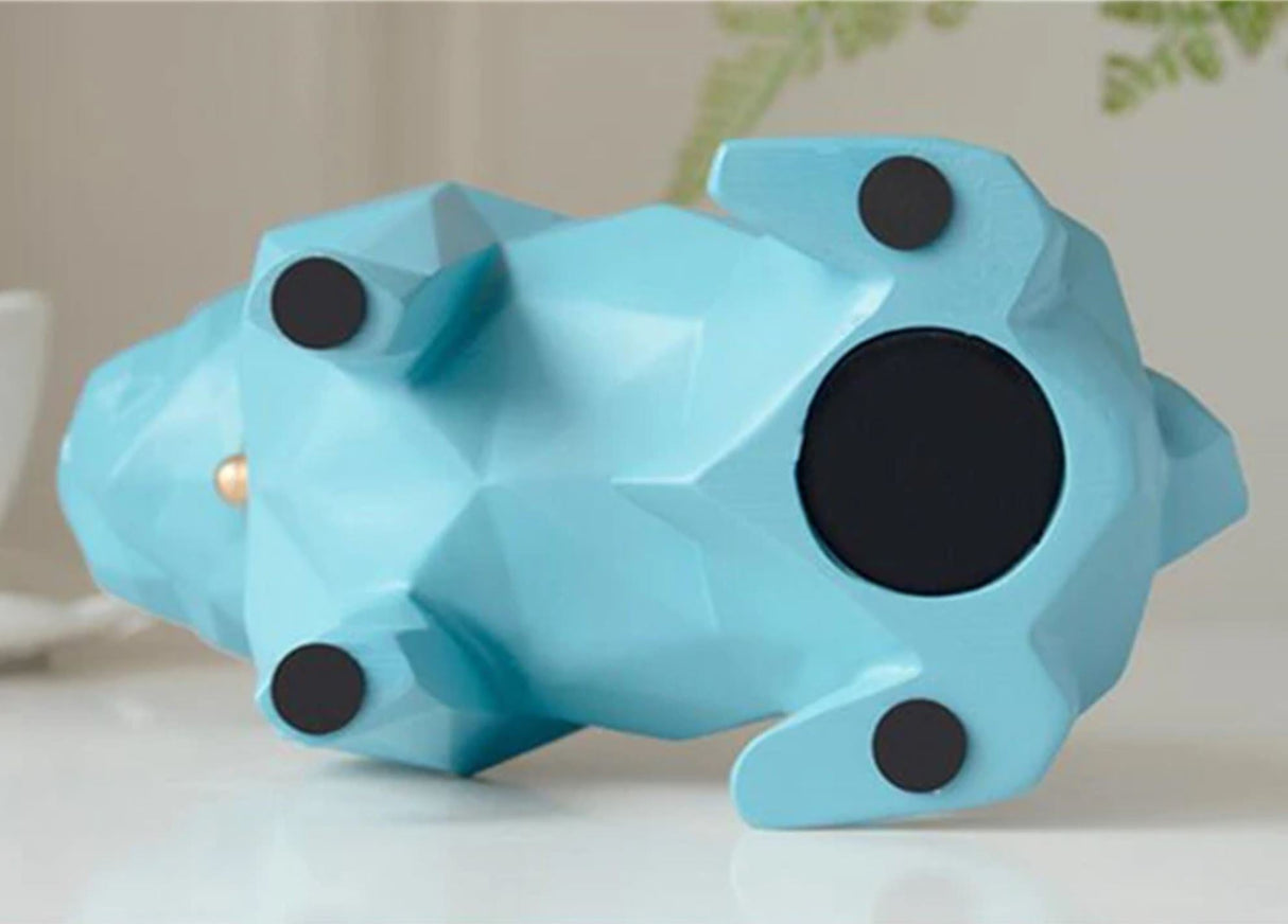 Brutus Geometric Bull Dog Piggy Bank