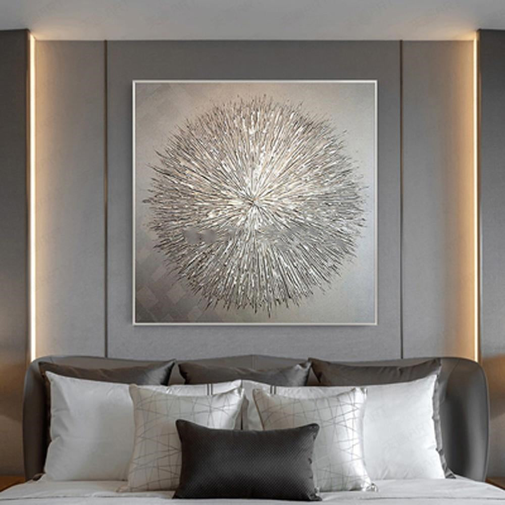 Burst Hand Painted Oil Canvas