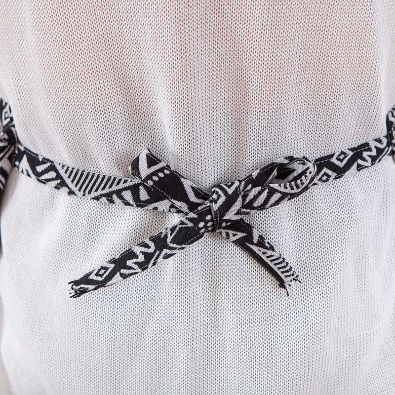 Black & White Aprons with Sleeve Covers