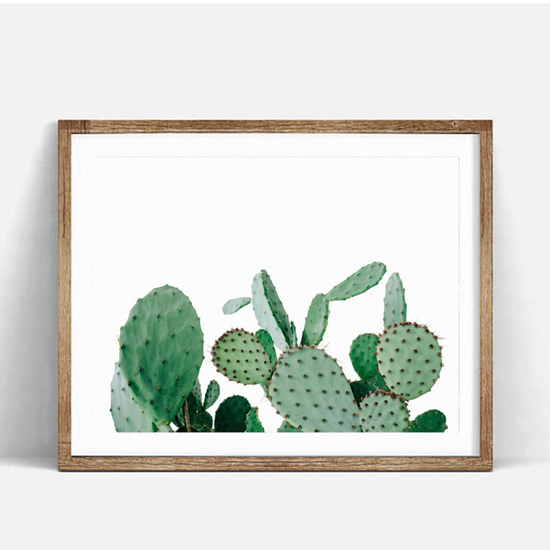 Cactus Plant Wall Art Canvas Decorative Pictures Poster Print Wall Art Room Decor
