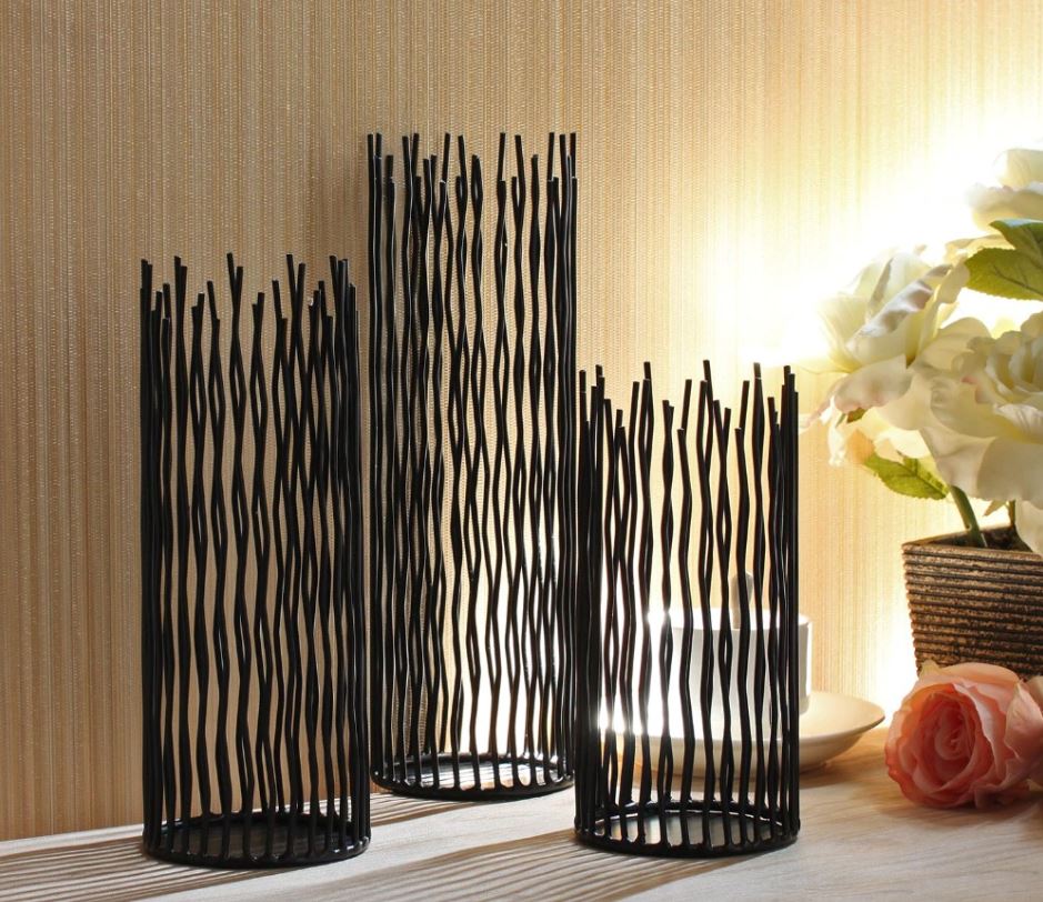 Captivation Basket Candle Holders