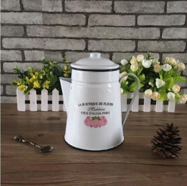 Chantilly Enamel Water Pitcher