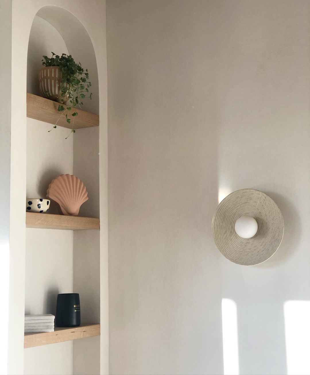 Annual Ring Wall Lamp