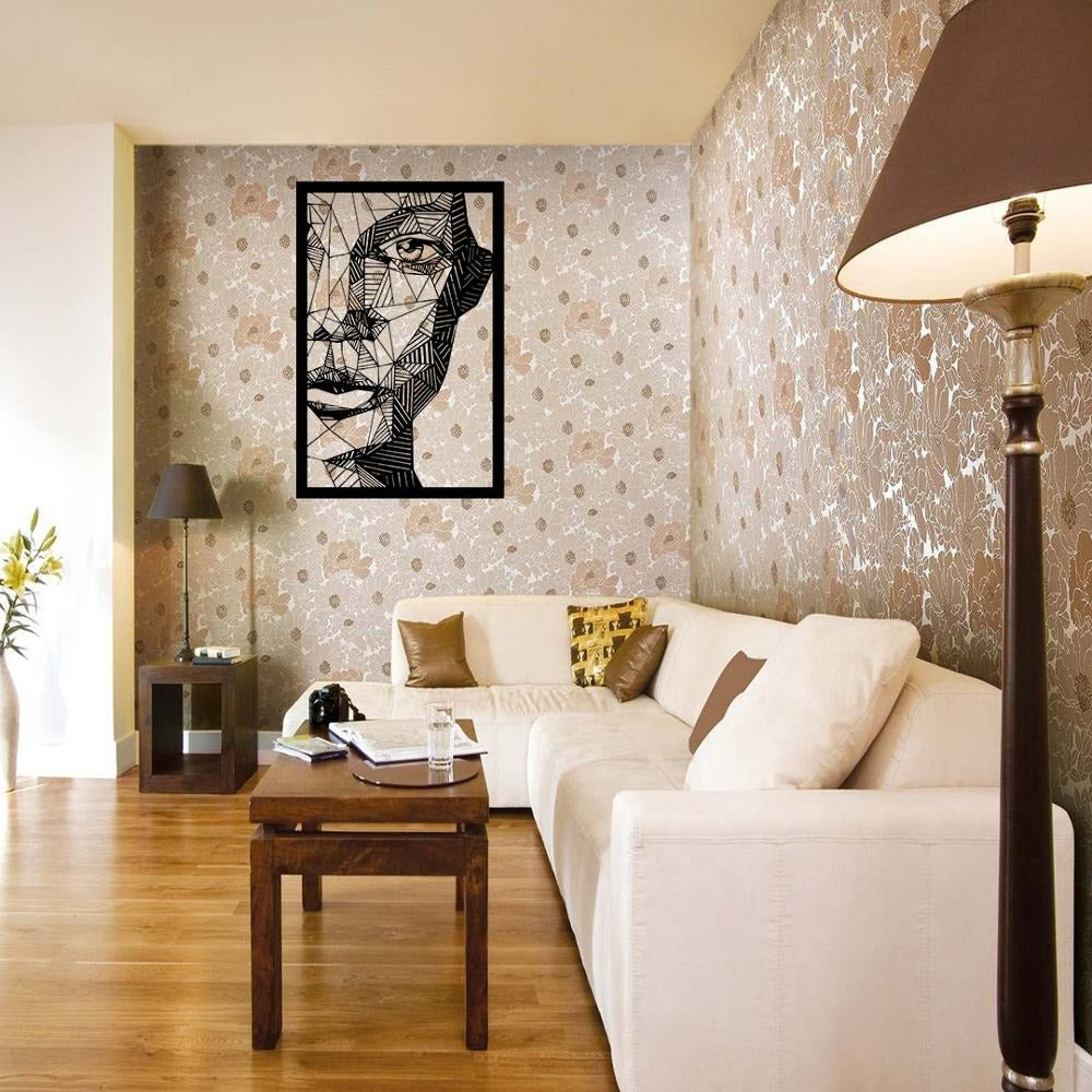 Contemplation Woman in Metal