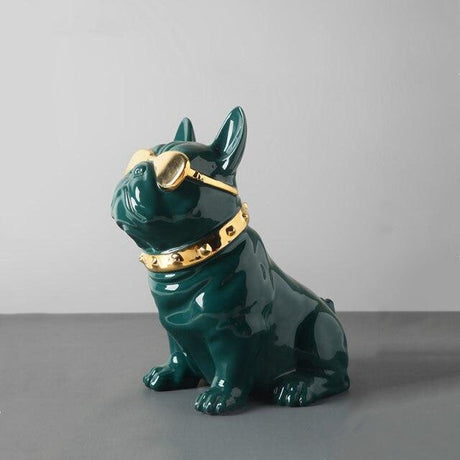 Cool Dog Ceramic Tissue Box