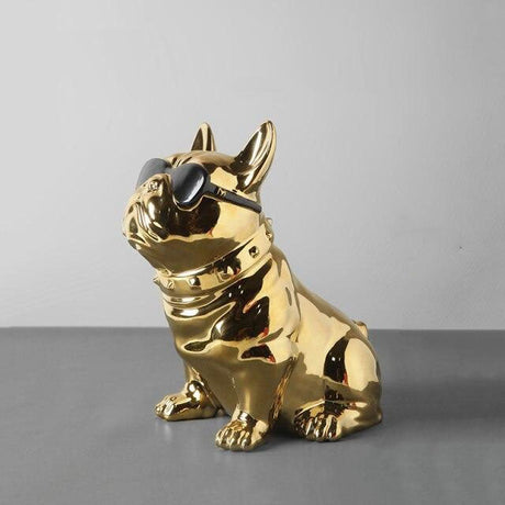 Cool Dog Ceramic Tissue Box