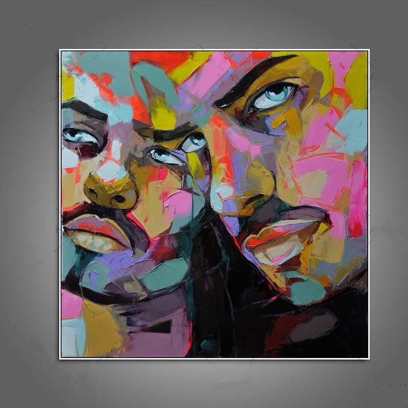 Cool Men Hand Painted Canvas