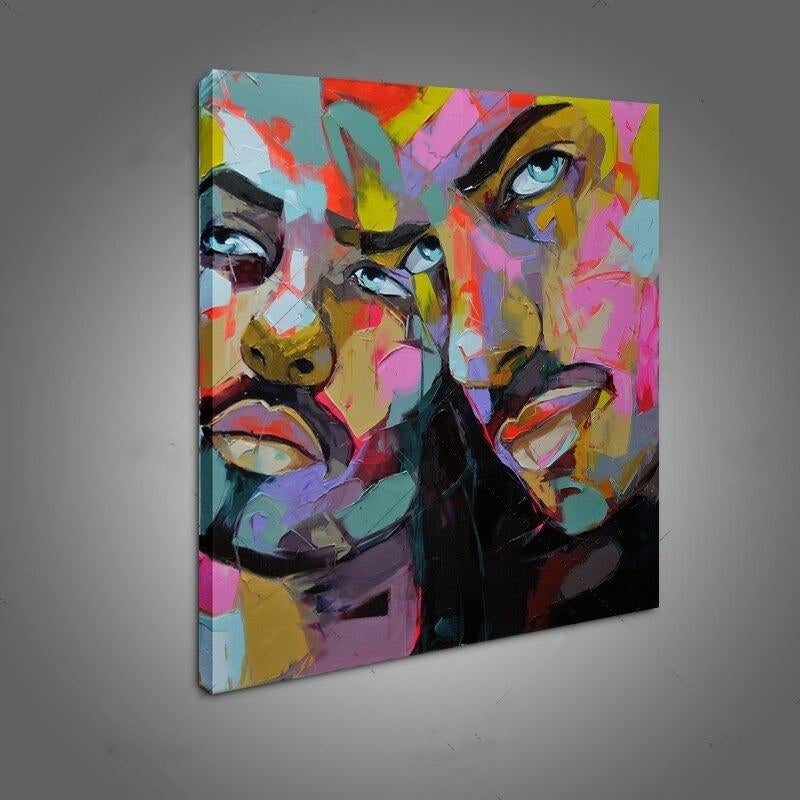 Cool Men Hand Painted Canvas
