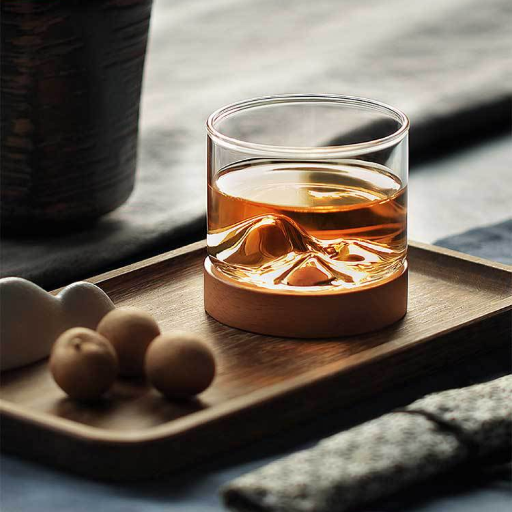 Corey Mountain Whiskey Glasses