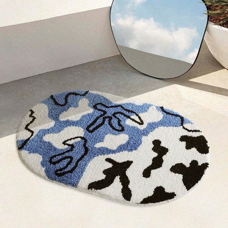 Cow Spots Accent Rug