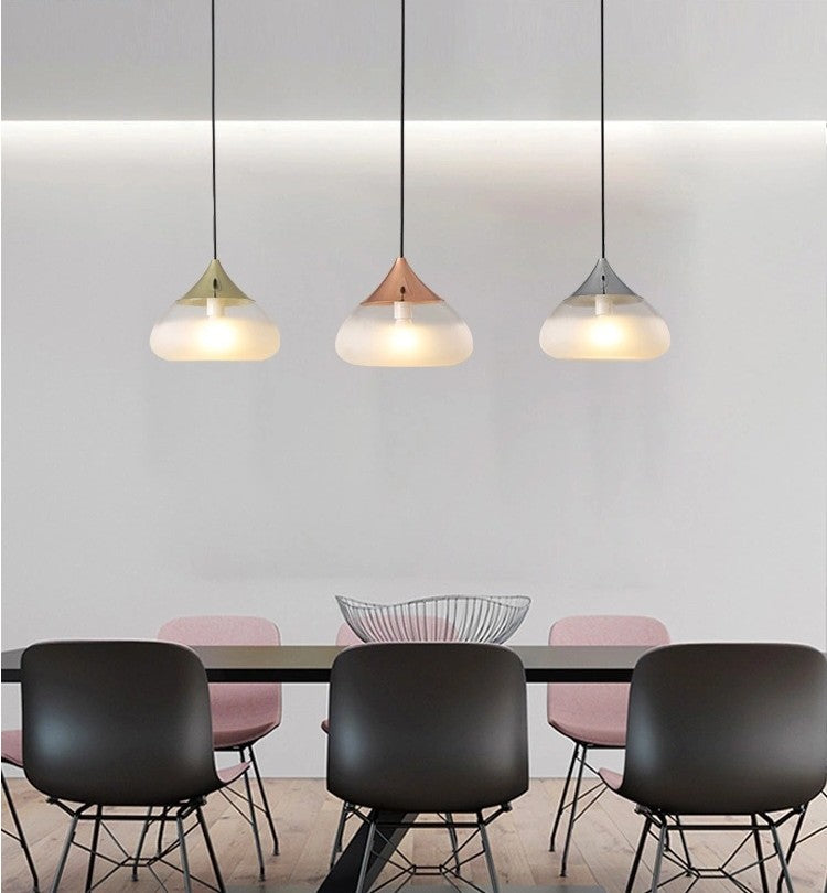 Frosted Glass Pendant Light