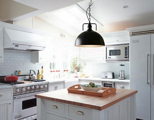 Semi Circle Dome Industrial Loft Pendant Ceiling Light