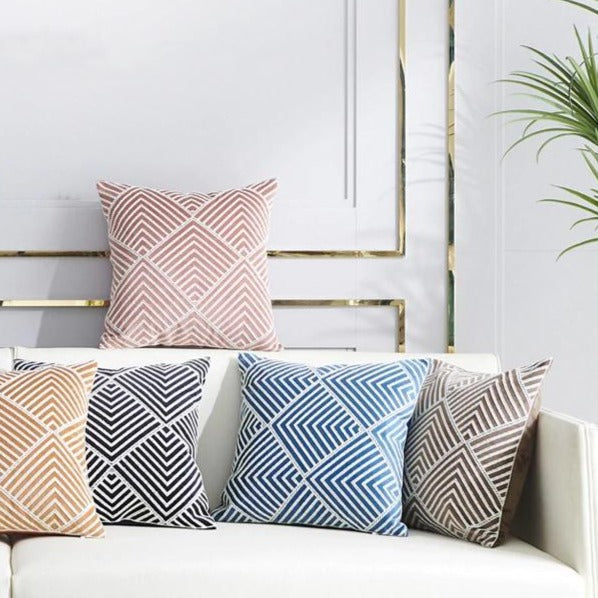 Dion Geometric Pillow Cover