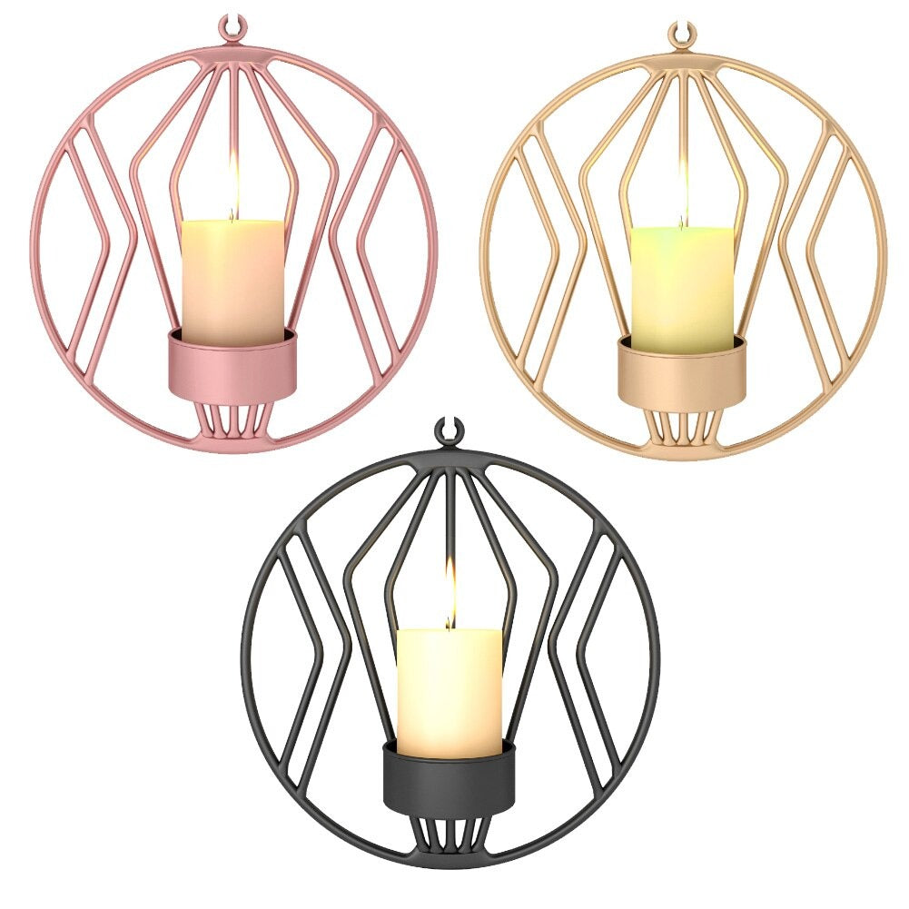 Dunlap Wall Mounted Candle Holders